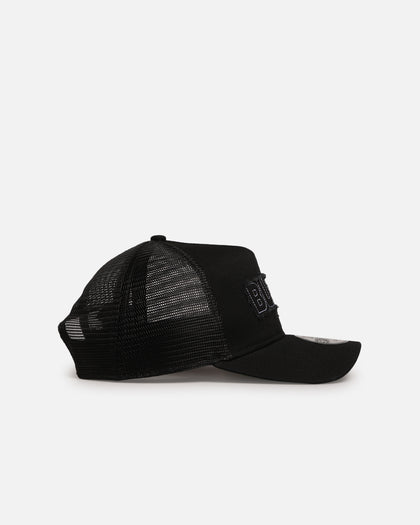 New Era Chicago Bulls 'Distressed' 9FORTY A-Frame Trucker Snapback Black/White