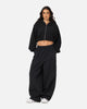 Nike Women's Sportswear Full-Zip Cropped French Terry Hoodie Black