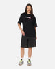 X-Large Flowers T-Shirt Black