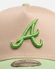 New Era Atlanta Braves 'Pastel' 9FORTY A-Frame Snapback Pastel Green