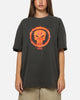 73Studio Marvel Punisher Flames Heavy T-Shirt Black Wash