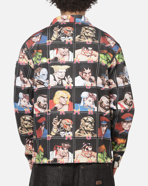 Criminal Damage Arcade Button Up Shirt Multi