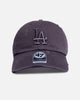 47 Brand Los Angeles Dodgers 'Distressed Logo' 47 Clean Up Strapback Charcoal