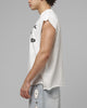 Loiter Legends Never Die Muscle T-Shirt White