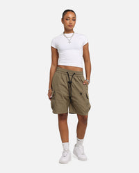 The Anti Order Anti Military Cargo Shorts Dark Taupe