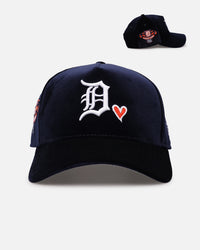 New Era Detroit Tigers 'Velvet Hearts' 9FORTY A-Frame Snapback Blue