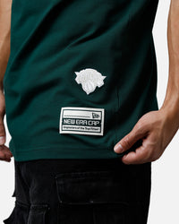 New Era New York Knicks Logo Select T-Shirt Dark Green