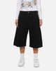 Ed Hardy Dragon Rhinestone Jorts Black