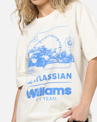 Culture Kings X Atlassian Williams F1 Team Team Heavy T-Shirt Off White