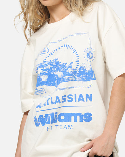 Culture Kings X Atlassian Williams F1 Team Team Heavy T-Shirt Off White