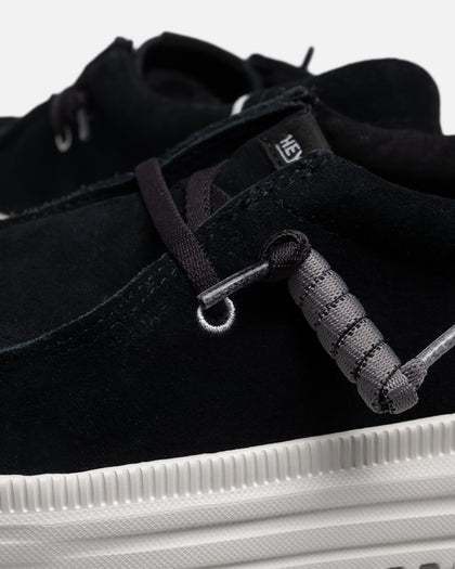 Hey Dude Rev Suede Argan Oil Black