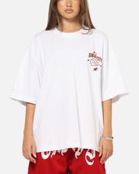 Mitchell & Ness Kansas City Chiefs Stars & Text Boxy T-Shirt White