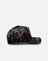 New Era Chicago Cubs 'Running Stitch' 9FORTY A-Frame Snapback Multi