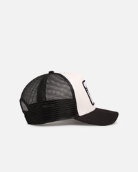 Goorin Bros The Cash Cow Trucker Snapback Off White/Black