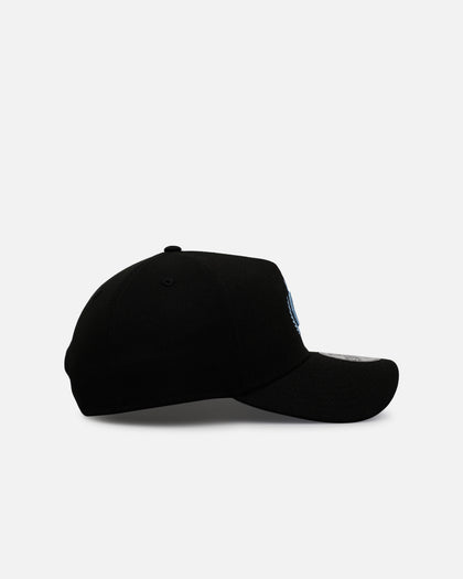 New Era X Culture Kings 'Black & Sky Blue' 9FORTY A-Frame Snapback Black/Sky Blue