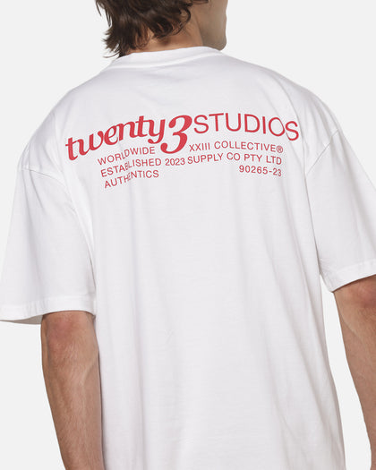 XXIII Collectives T-Shirt White/Red