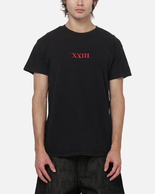 XXIII Rose T-Shirt Black/Red