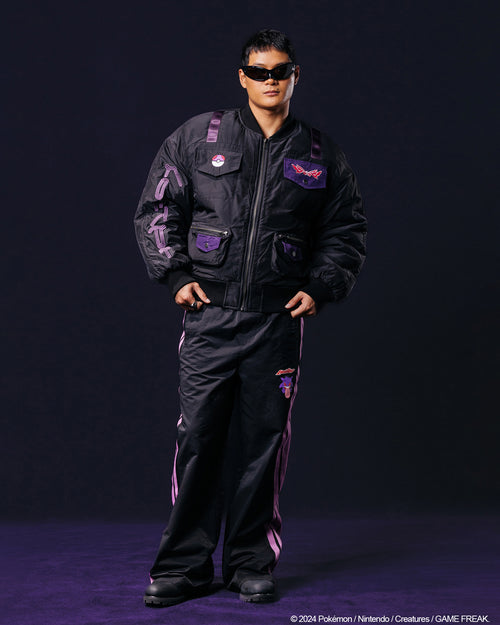 Pokémon By Loiter Gengar Trainer Trackpant Black/Purple