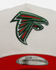 New Era Atlanta Falcons 'Strawberry' 9FORTY A-Frame Snapback Chrome/Red