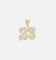 Saint Morta Iced 23 Pendant Iced Gold