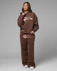 Loiter Hybrid Sweatpants Brown/Pink