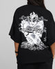 Loiter Hearts T-Shirt Black