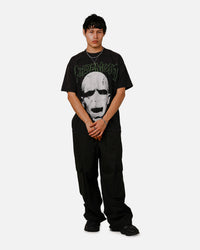73Studio X Harry Potter Lord Voldemort Vintage T-Shirt Black Acidwash