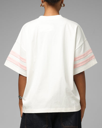 Loiter Hybrid Endzone T-Shirt Off White