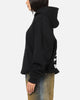 Saint Morta Gothic Stack Boxy Hoodie Black