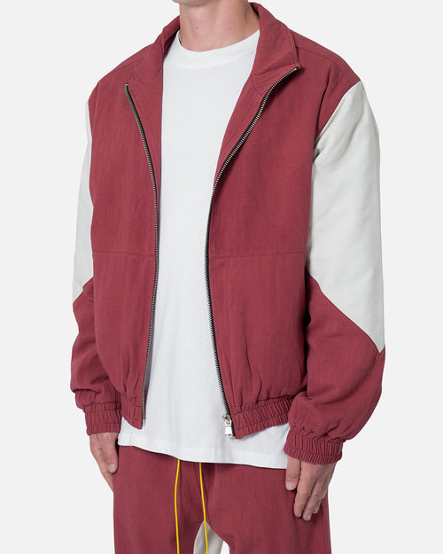 MNML Twill Racing Jacket Rust