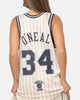 Mitchell & Ness Los Angeles Lakers Shaquille O'Neal #34 Playoff Energy Swingman Jersey Off White