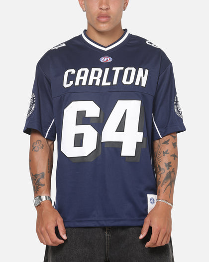 Mitchell & Ness Carlton Blues AFL 64 Jersey Navy