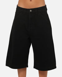 Ed Hardy Dragon Rhinestone Jorts Black