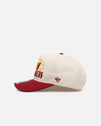 47 Brand Washington Commanders 'Arcitext' 47 Hitch Snapback Natural