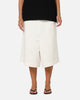 XXIII Wide Leg Denim Shorts Off White