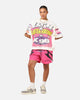 Loiter Motorway Walk Shorts Pink