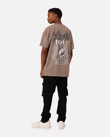 Saint Morta Tour T-Shirt Vintage Brown