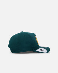 New Era Atlanta Braves 'Heritage Golf' Pre-Curved Golfer Snapback Cilantro Green