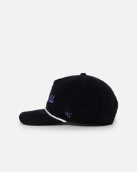 47 Brand Colorado Rockies 'MLB Opening Day' Corduroy Crossrope Hitch Snapback Black
