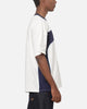 Carre Athletic Panel Crew T-Shirt Off White