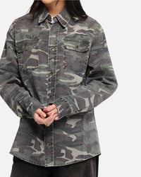 XXIII Slub Overshirt Camo