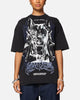 Loiter Dog Pound Vintage T-Shirt Black Acidwash