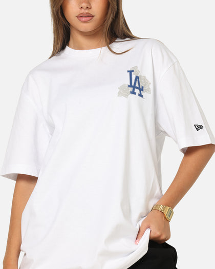 New Era Los Angeles Dodgers Rose Oversized T-Shirt White