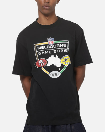 Majestic Athletic NFL Green and Gold T-Shirt Black