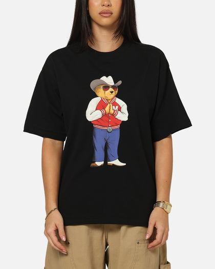Market Hee-Haw Bear T-Shirt Black