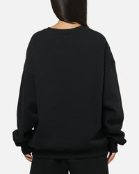 Jordan Brooklyn AJ6 Fleece Crewneck Black/Infrared