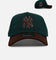 New Era New York Yankees 'Rainforest' 9FORTY A-Frame Snapback Green/Brown