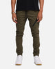 Carre Evolution Cargo Joggers Olive Green