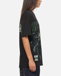 73Studio X Warcraft The Betrayer T-Shirt Black Acidwash