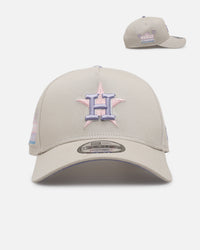 New Era Houston Astros 'Pastel 2.0' 9FORTY A-Frame Snapback Stone